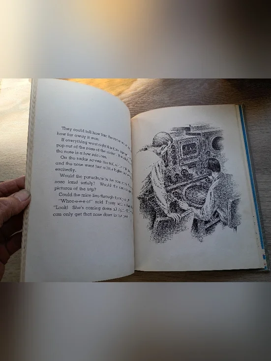 Vintage children's book: Rocket Rider, by Evelyn MacLaren (1954) Hard Cover Book - Picture 8 of 15